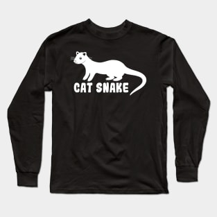 Ferret The Cat Snake Long Sleeve T-Shirt